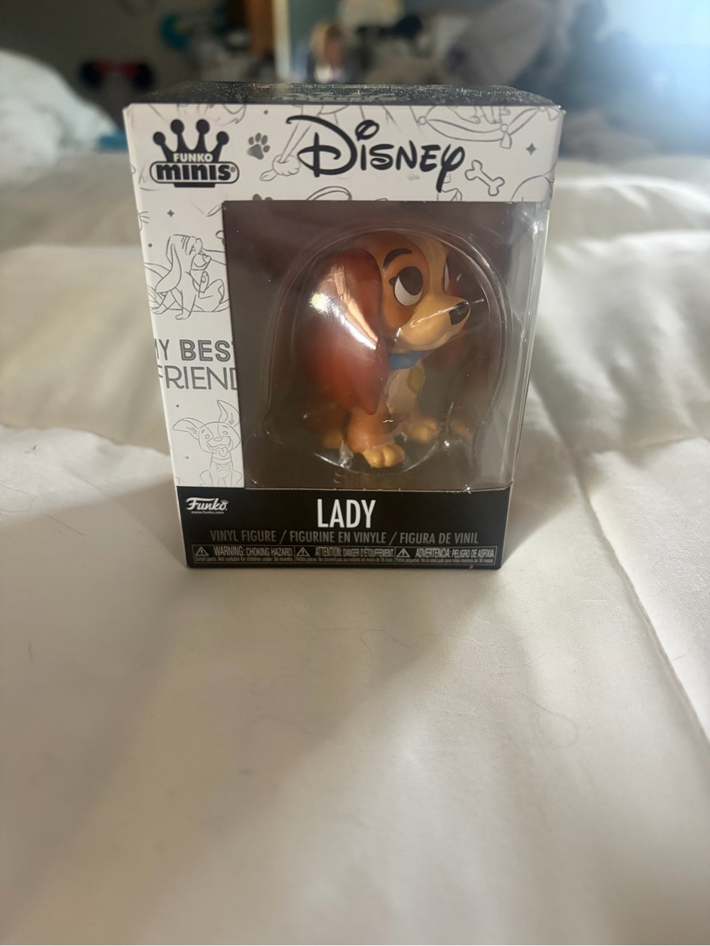 Disney mini funko Lady and the Tramp Figure
